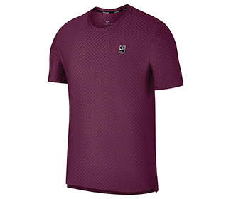Nike Checkered Court Top Short Sleeve (M)