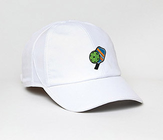 Pickleball Active Paddle Cap (U) White
