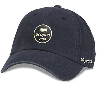US Open '18 Raglan Washed Cap (M) Navy