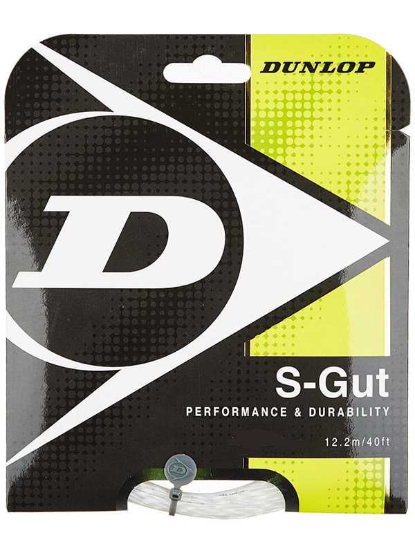 Dunlop S-Gut w/Dyna-Tec 16g (White)