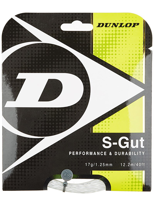 Dunlop S-Gut w/Dyna-Tec 17g (White)