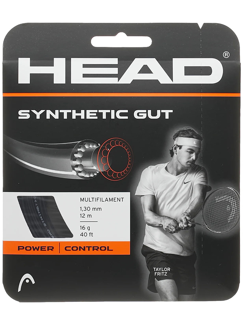 Head Synthetic Gut 16g (Black)
