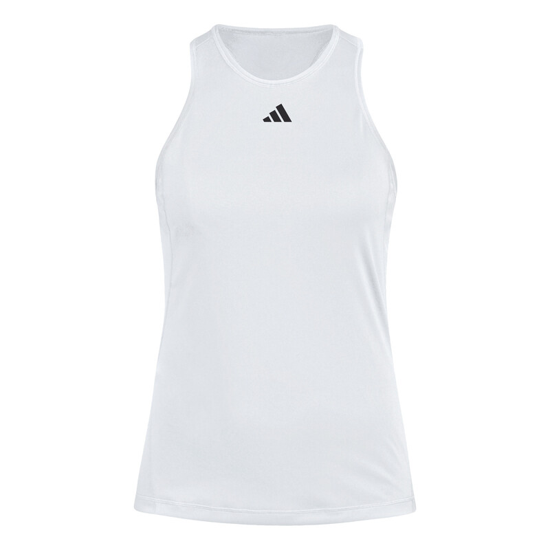 adidas Girls Club Tank (White)