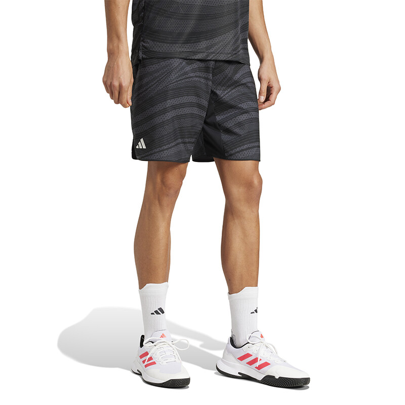 adidas Club Graphic 7" Short (M) (Carbon)