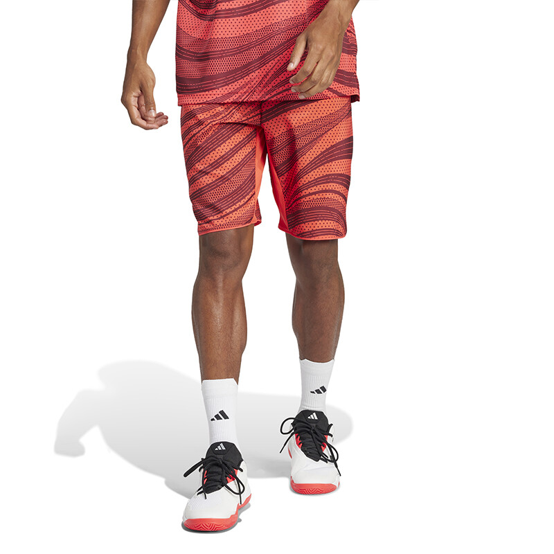 adidas Club Graphic 7" Short (M) (Red)