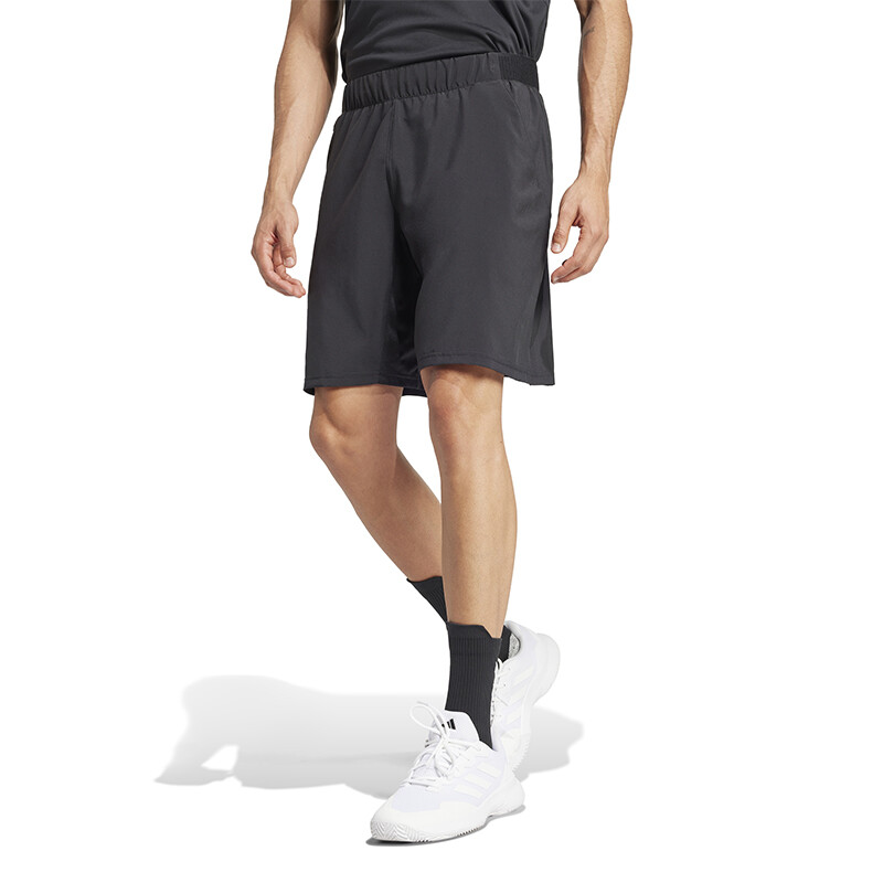 adidas Club Stretch Woven 7" Short (M) (Black)