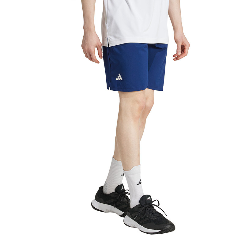 adidas Club Stretch Woven 7" Short (M) (Navy)