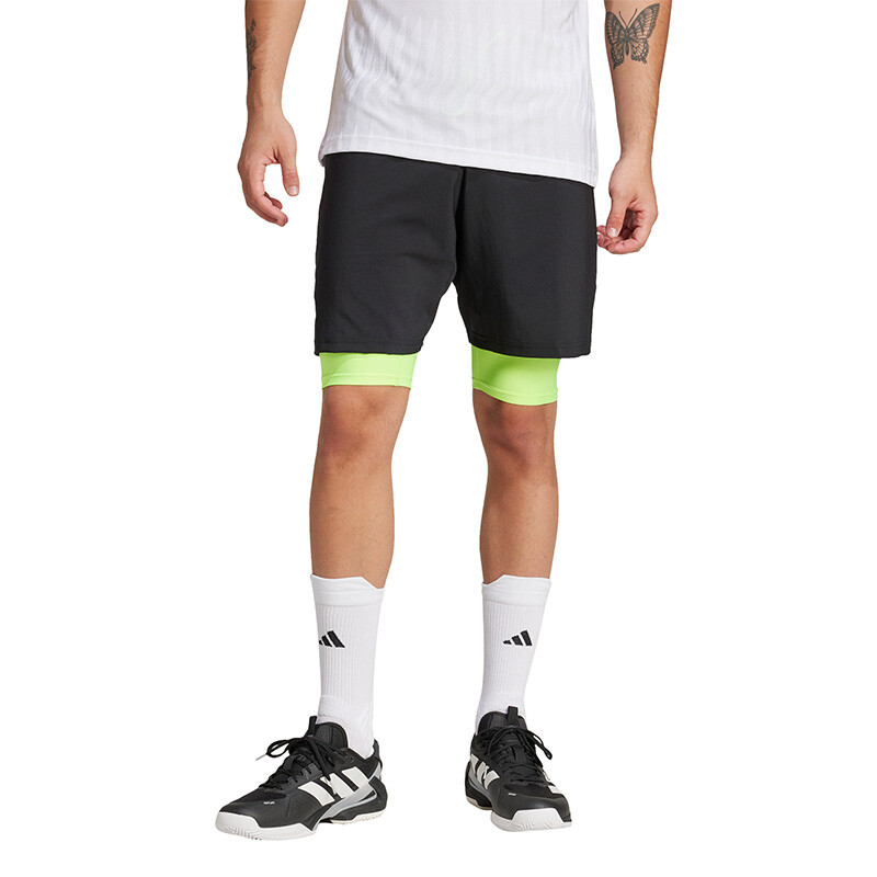 adidas Club 2-in-1 Short (M) (Black)