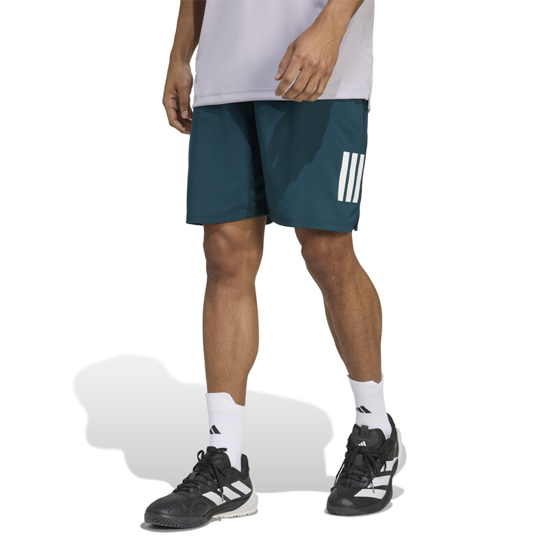adidas Club 3 Stripes 7" Short (M) (Aurora Ivy)