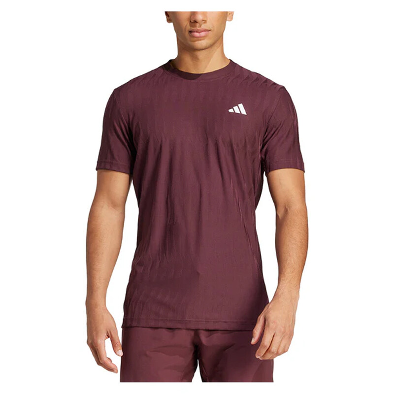 adidas Freelift Tee (M) (Aurora Ruby)