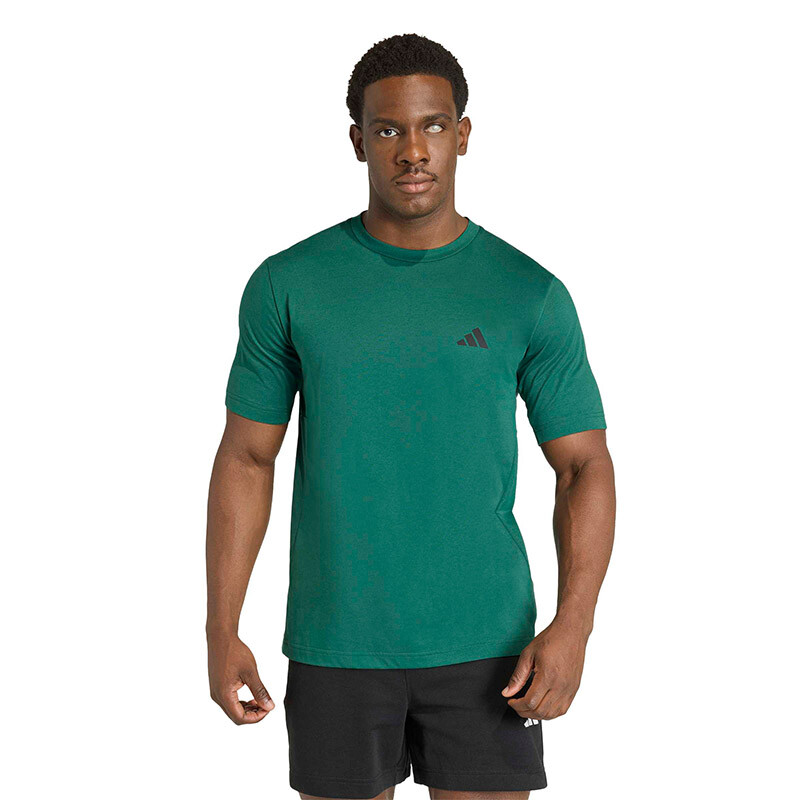 adidas Workout Essentials Feelready Tee (M) (Green)