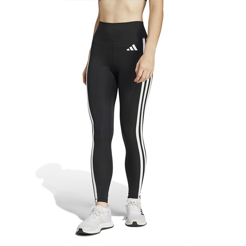 adidas Optime Essentials 3 Stripes 7/8 Legging (W) (Black)