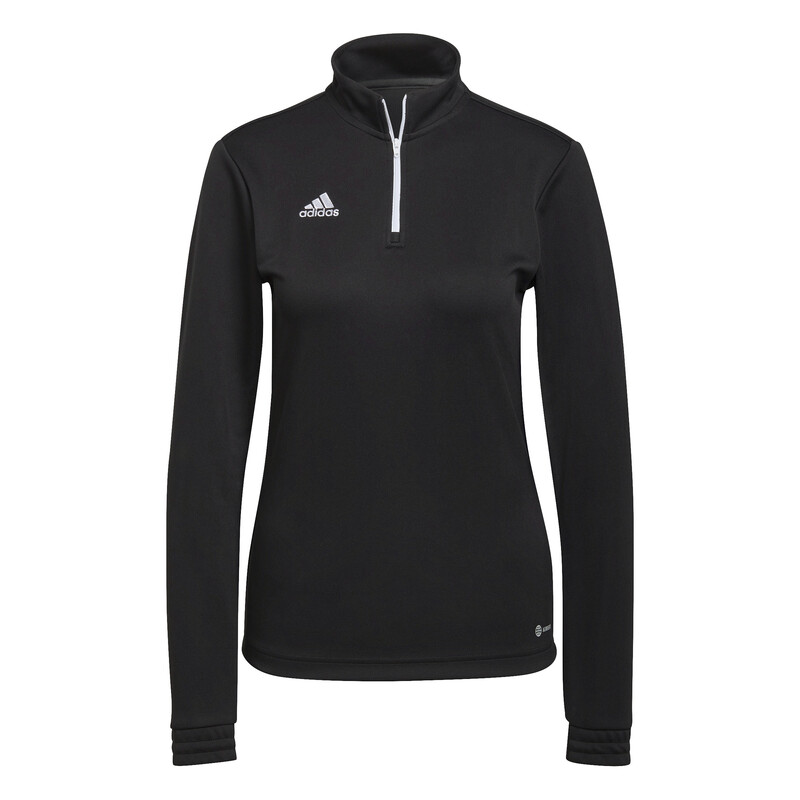 adidas Entrada 22 1/2 Zip Training Top (W) (Black)