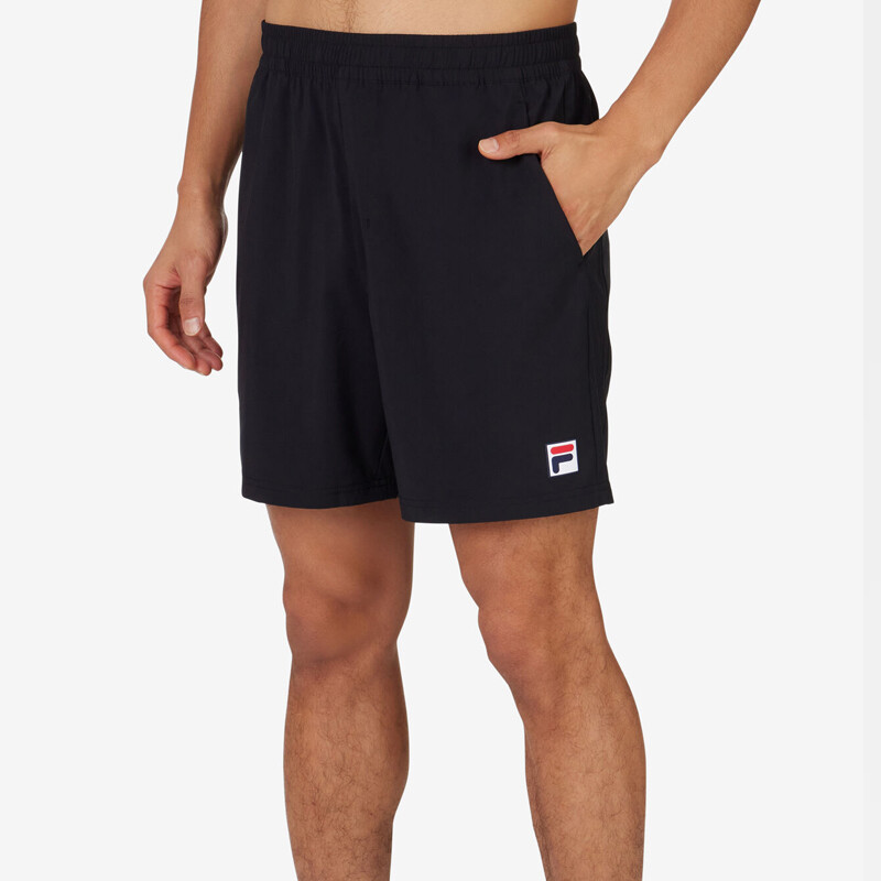 FILA Essentials Mesh Woven 7" Short (M) (Black)