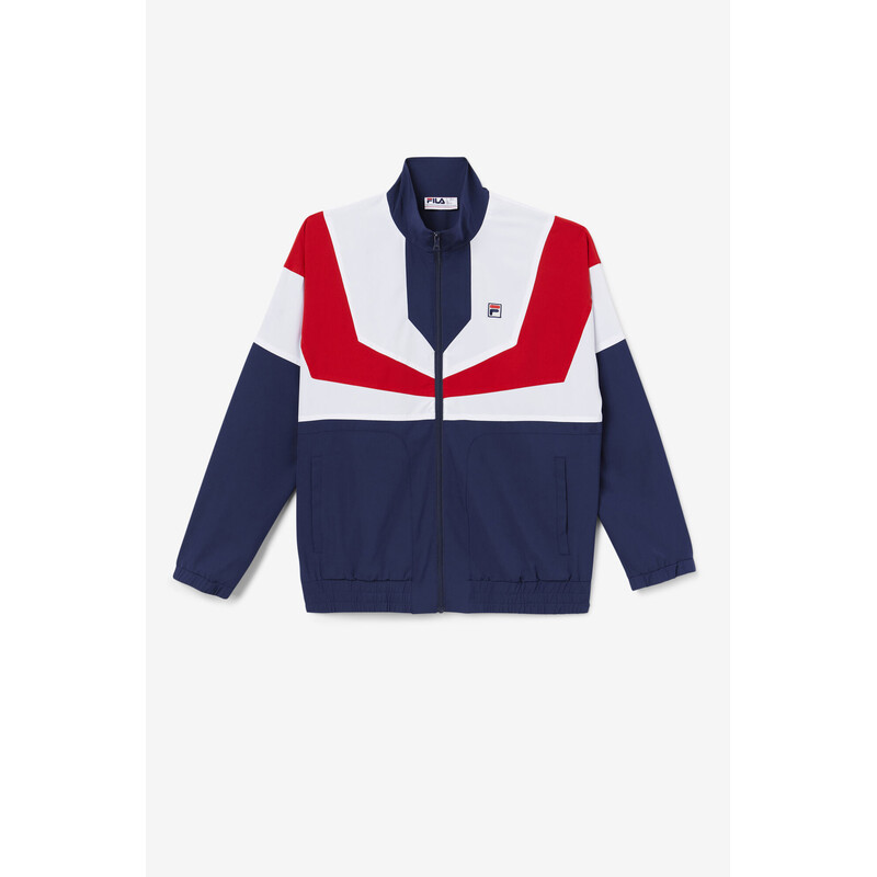 FILA Amar Track Jacket (M) (Navy/White)