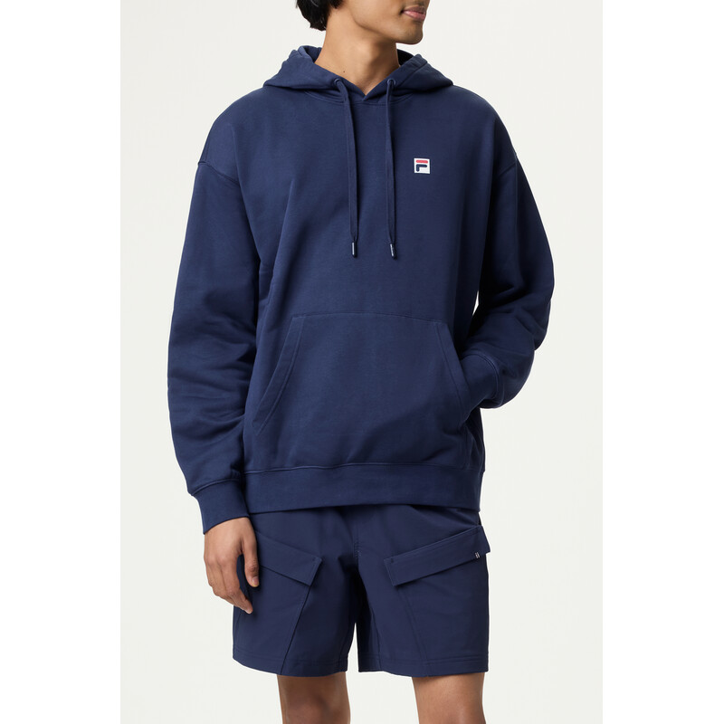 FILA Classic Relaxed Hoodie (Navy)