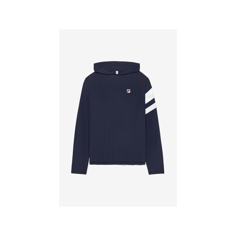 FILA Long Sleeve Hoodie (M) (Navy)