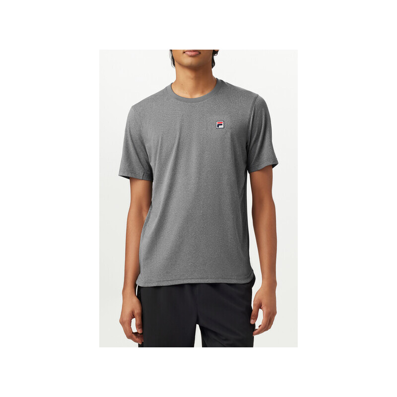 FILA Scallop Hem Heather Crew (M) (Grey)