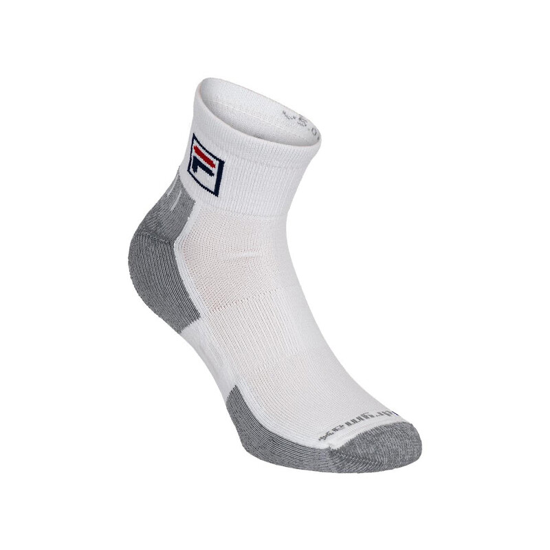 FILA Quarter Crew Sock (White)