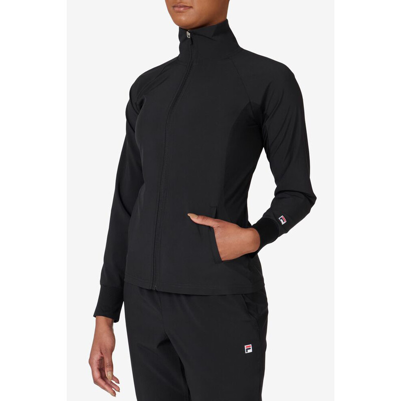 FILA Essentials Track Jacket (W) (Black)