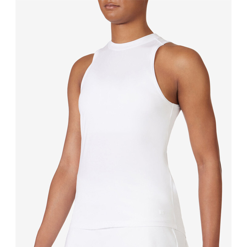 FILA Fi-Lux Open Back Tank Top (W) (White)