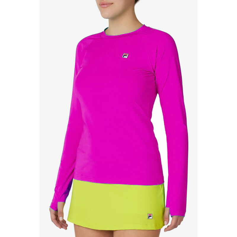 FILA Essentials UV Blocker Long Sleeve (W) (Pink)