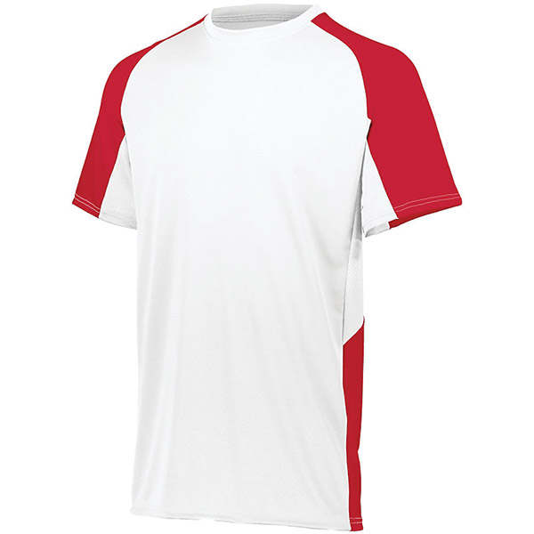 Augusta Cutter Crew (M) (White/Red)