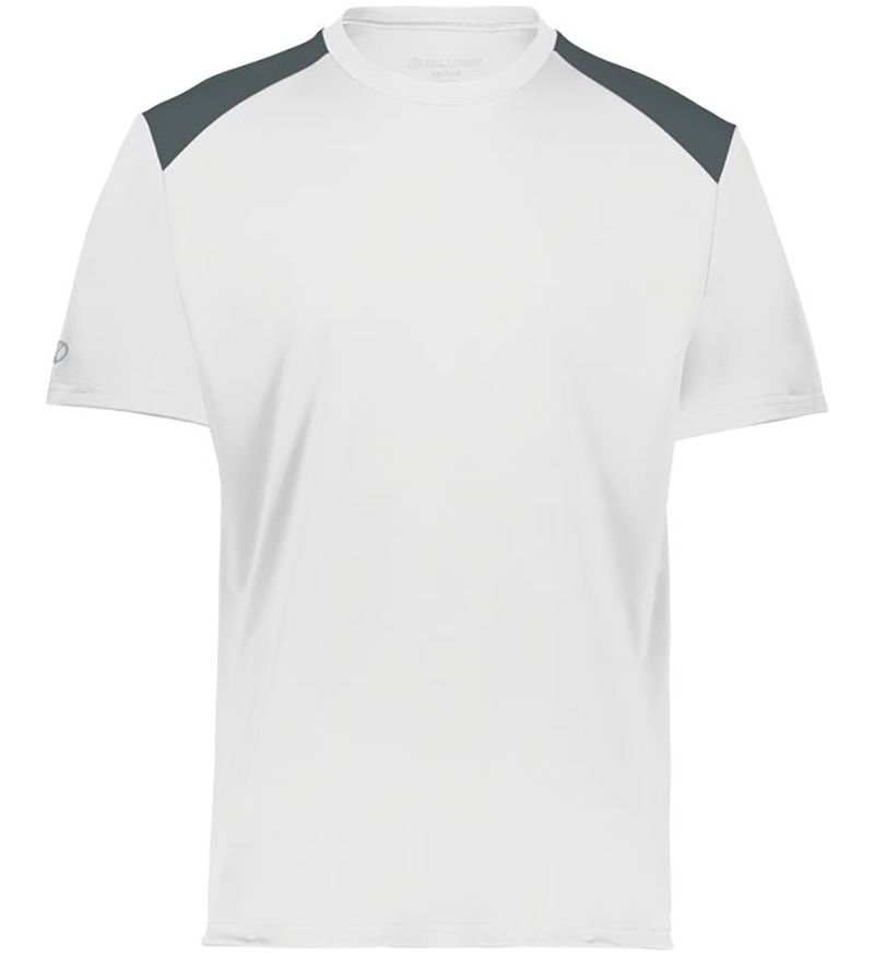 Holloway Momentum Team Tee (M) (White/Grey)