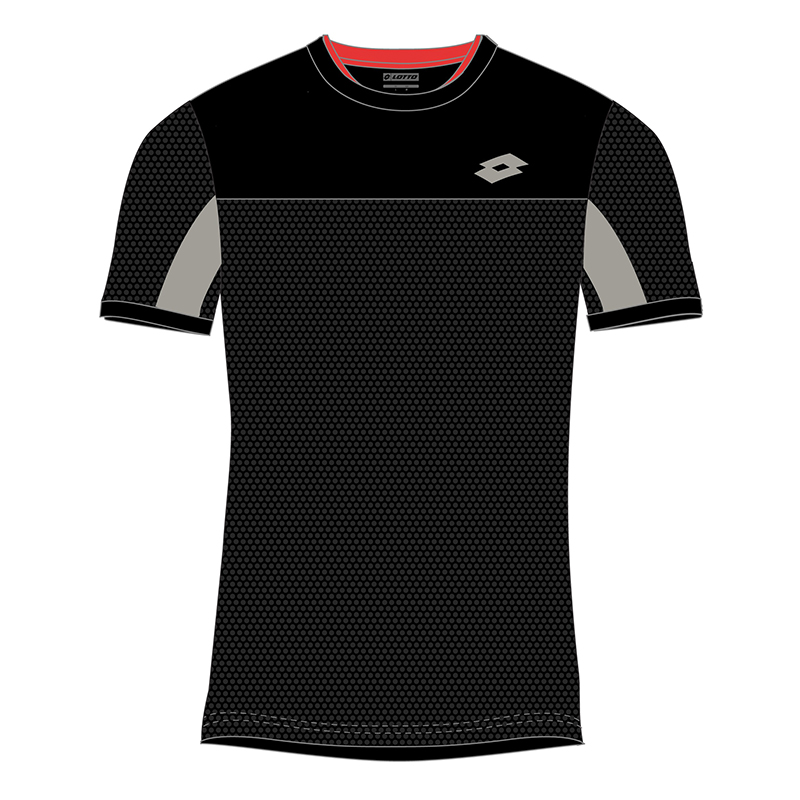 Lotto Superrapida Pickleball VI Tee 1 (M) (Black)