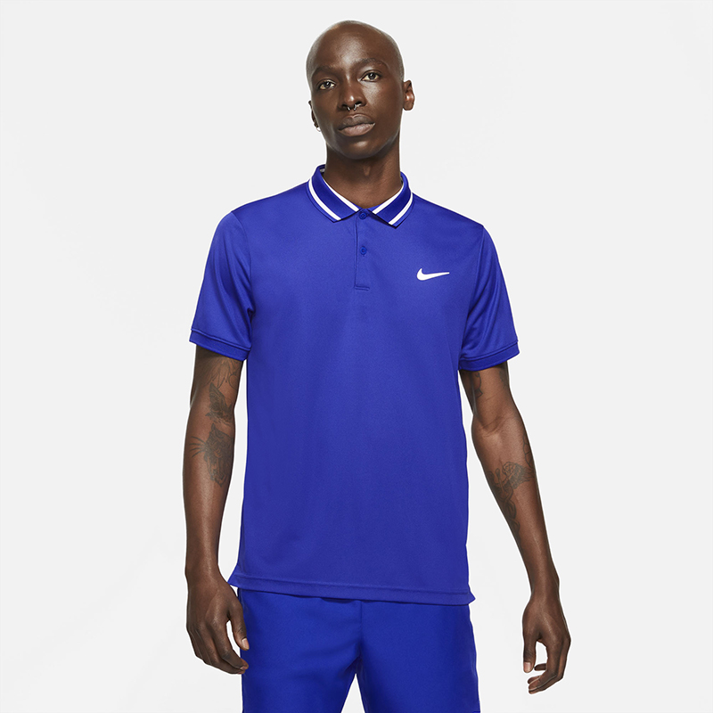 Nike Court DriFit Victory Polo Pique (M) (Purple)