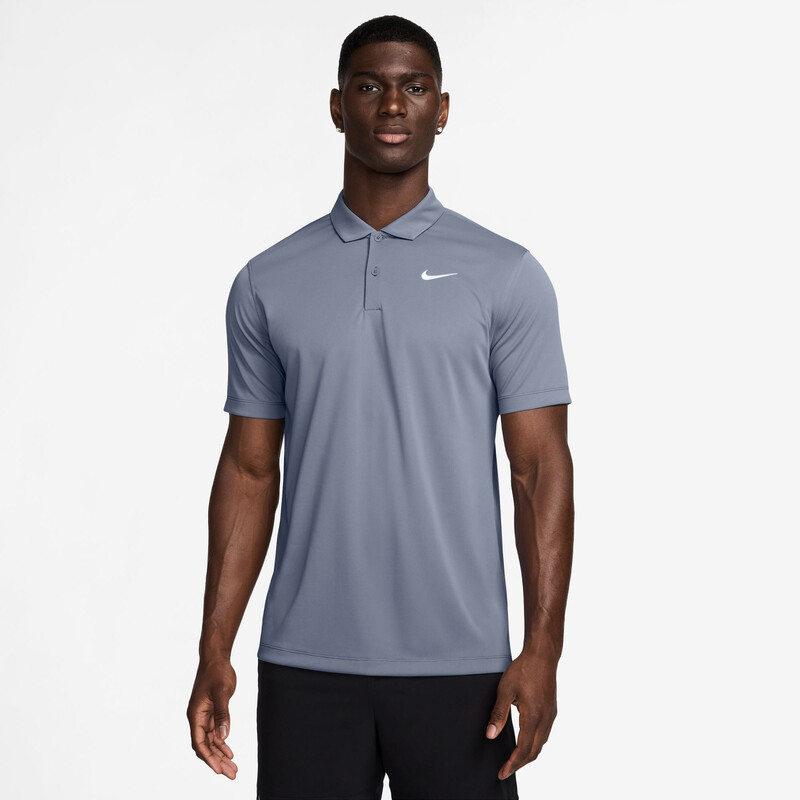 Nike Court Dri-FIT Solid Polo (M) (Ashen Slate)