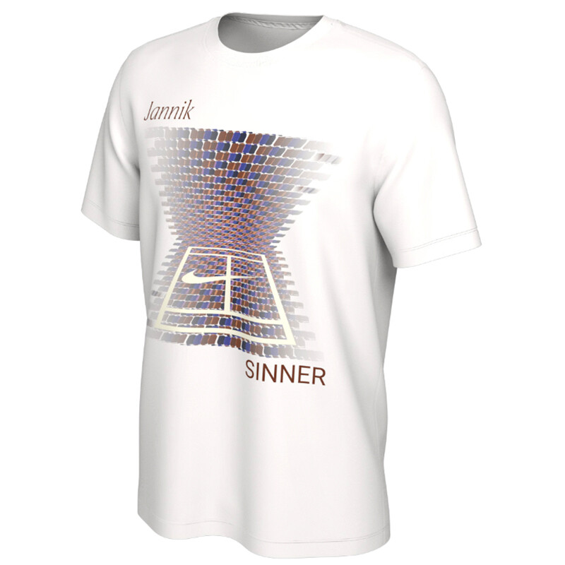 Nike Court Sinner US Open Tee (M) (White)