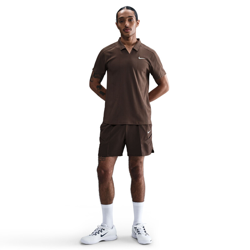 Nike Court Advantage Slam NY Polo (M) (Brown)