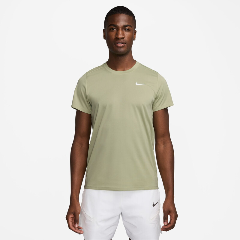 Nike Court Dri-FIT Victory Top (M) (Olive Aura)