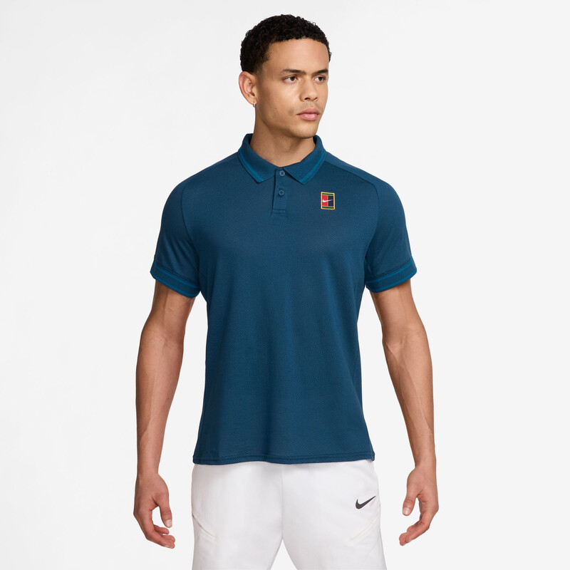 Nike Court Heritage Polo (M) (Blue Force)