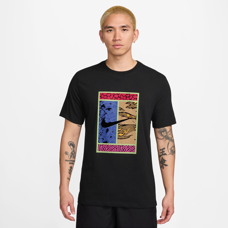 Nike Court Dri-FIT Tee (M) (Black)