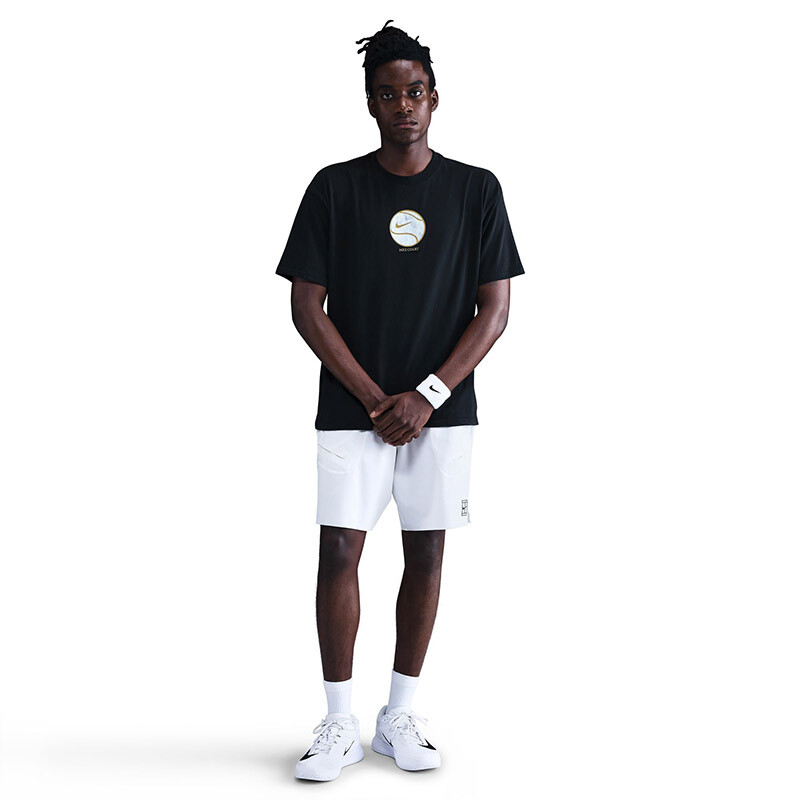 Nike Court Max90 Shanghai Masters Tee (M) (Black)