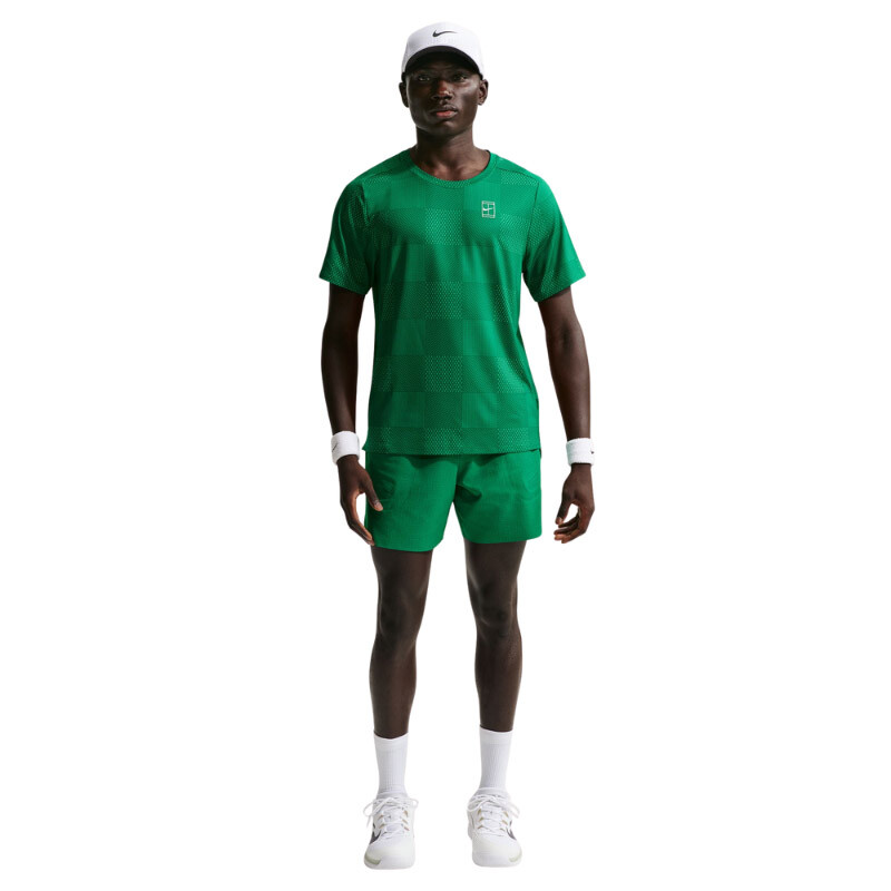 Nike Court Advantage Printed Top (M) (Malachite)