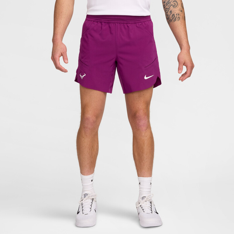 Nike Court Advantage Rafa 7" Short (M) (Sangria)