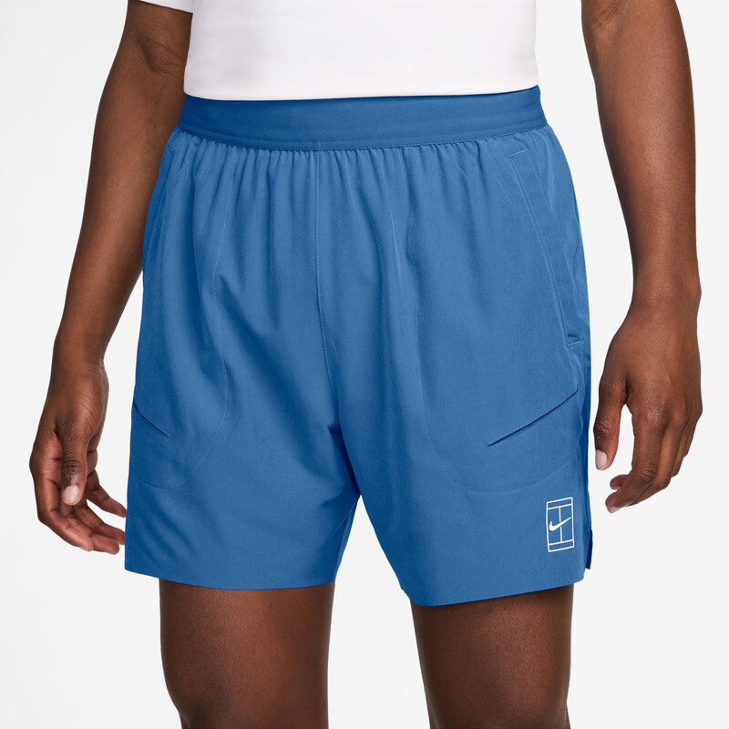 Nike Court Advantage 6" Short (M) (Blue)