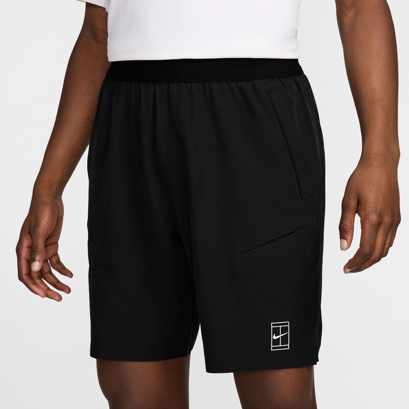 Nike Court Advantage 8" Short (M) (Black)