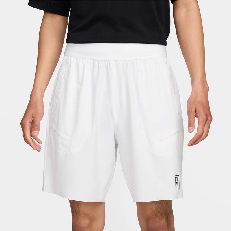 Nike Court Advantage 8" Short (M) (White)