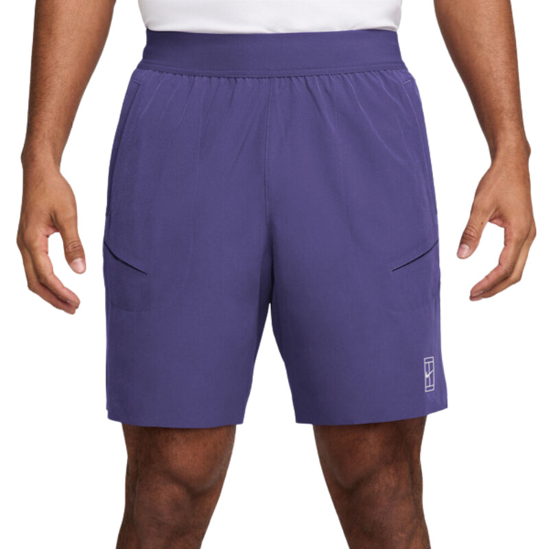 Nike Court Advantage 8" Short (M) (Wild Grape)