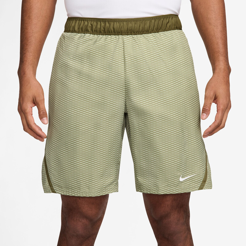 Nike Court Victory 7" Short AOP (M) (Olive Aura)