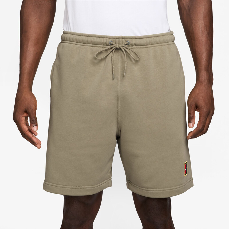 Nike Court Heritage Fleece Short (M) (Neutral Olive)