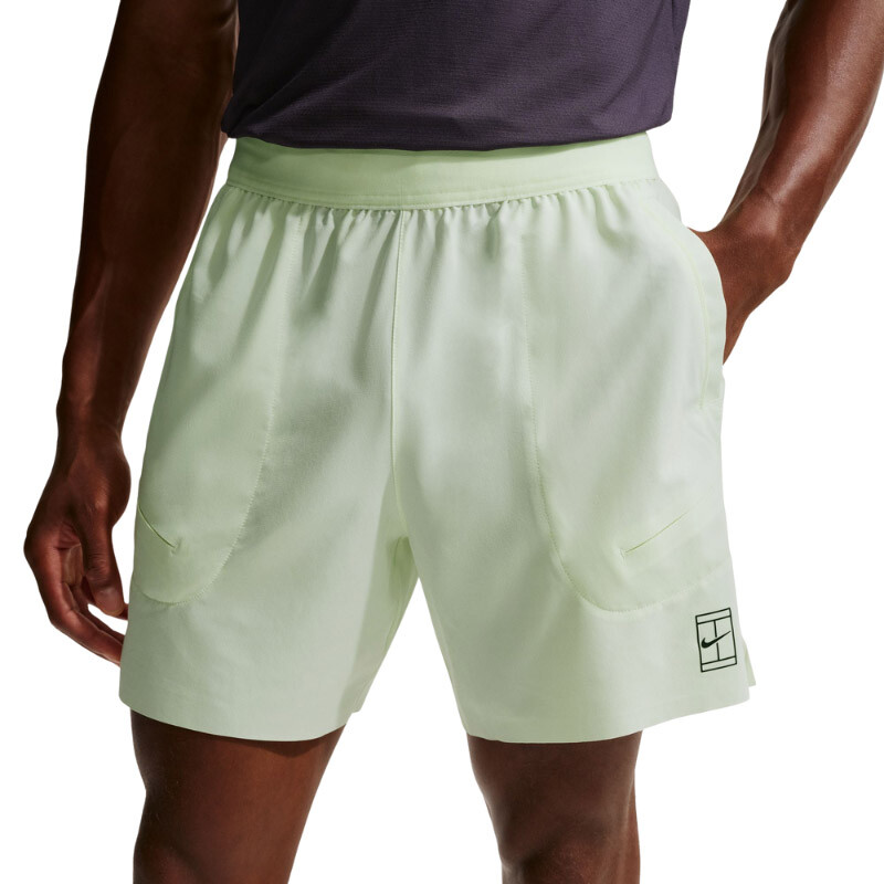 Nike Court Advantage 6" Short (M) (Volt Tint)