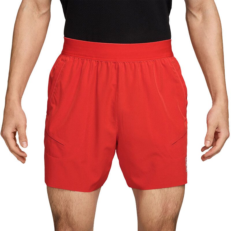 Nike Court Advantage 6" Short (M) (Chile Red)