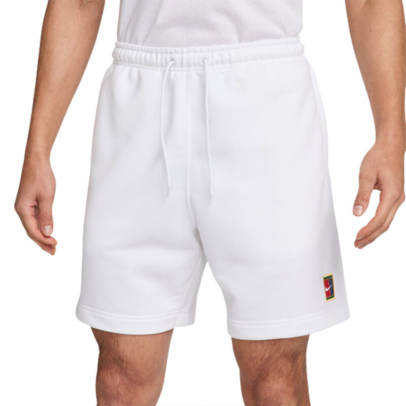 Nike Court Heritage Fleece Short (M) (White)