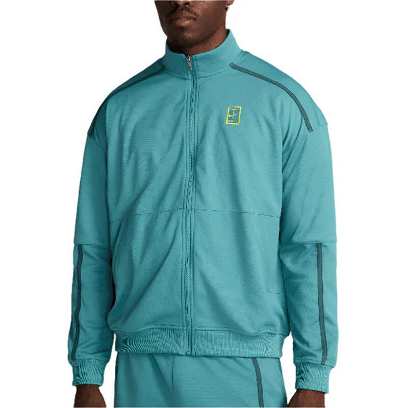 Nike Court Heritage Tracksuit Jacket (M) (Mineral Teal)