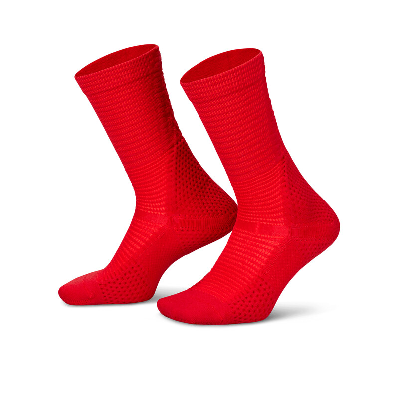 Nike Unicorn Cushioned Crew Socks (1 Pair) (Red)